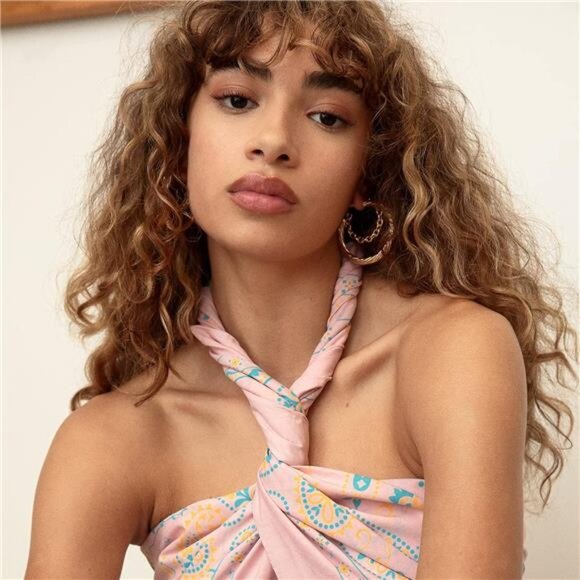 Gold Hoop Earrings for Women 925 Sterling Silver Hoop Earrings Hypoallergenic - Picture 5 of 7